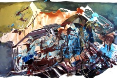 Cityscape-Remix-acrylic-on-canvas-83x141-inches-2012