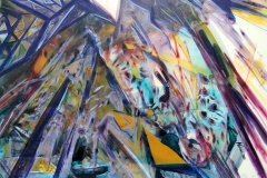Dance-of-Colors-acrylic-on-mylar-30x21-inches-2021.-detail-1
