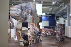 01.-Inside-Out-Installation-Acrylic-on-Wood-Panels-100x110x36-and-48x30x36-inches-2014