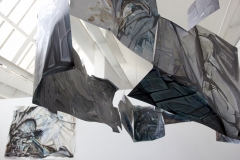 16.-Metamorphosis-Installation-Cooper-Union-NY-2015-Acrylic-on-Shaped-Industrial-Grade-Aluminum-Sheets-84x180x72-inches
