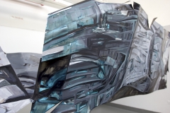 21.-Metamorphosis-Installation-Cooper-Union-NY-2015-Acrylic-on-Shaped-Industrial-Grade-Aluminum-Sheets-84x180x72-inches