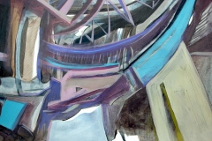 Metropolis-acrylic-on-paper-22.5x15-inches-2021-detail-3