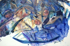 Moonlight-on-the-Pool-acrylic-on-mylar-42.37.5-inches-2021-detail-2
