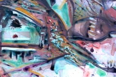 Persian-Garden-acrylic-on-mylar-24x36-inches-2021-detail-2