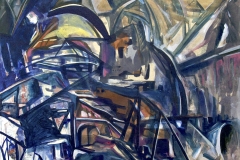 Revolve-acrylic-on-linen-27.5x34