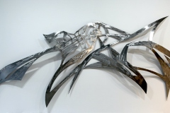 Unification-2-stainless-steel-54x131x5-inches-installation-view